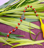 Rudraksha Bracelet with "ॐ नमः शिवाय" Pendant