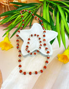 ✨ Rudraksha Mala with Bracelet Combo – Spiritual Healing Set ✨