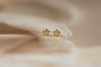 Star Diamond Stud Earrings