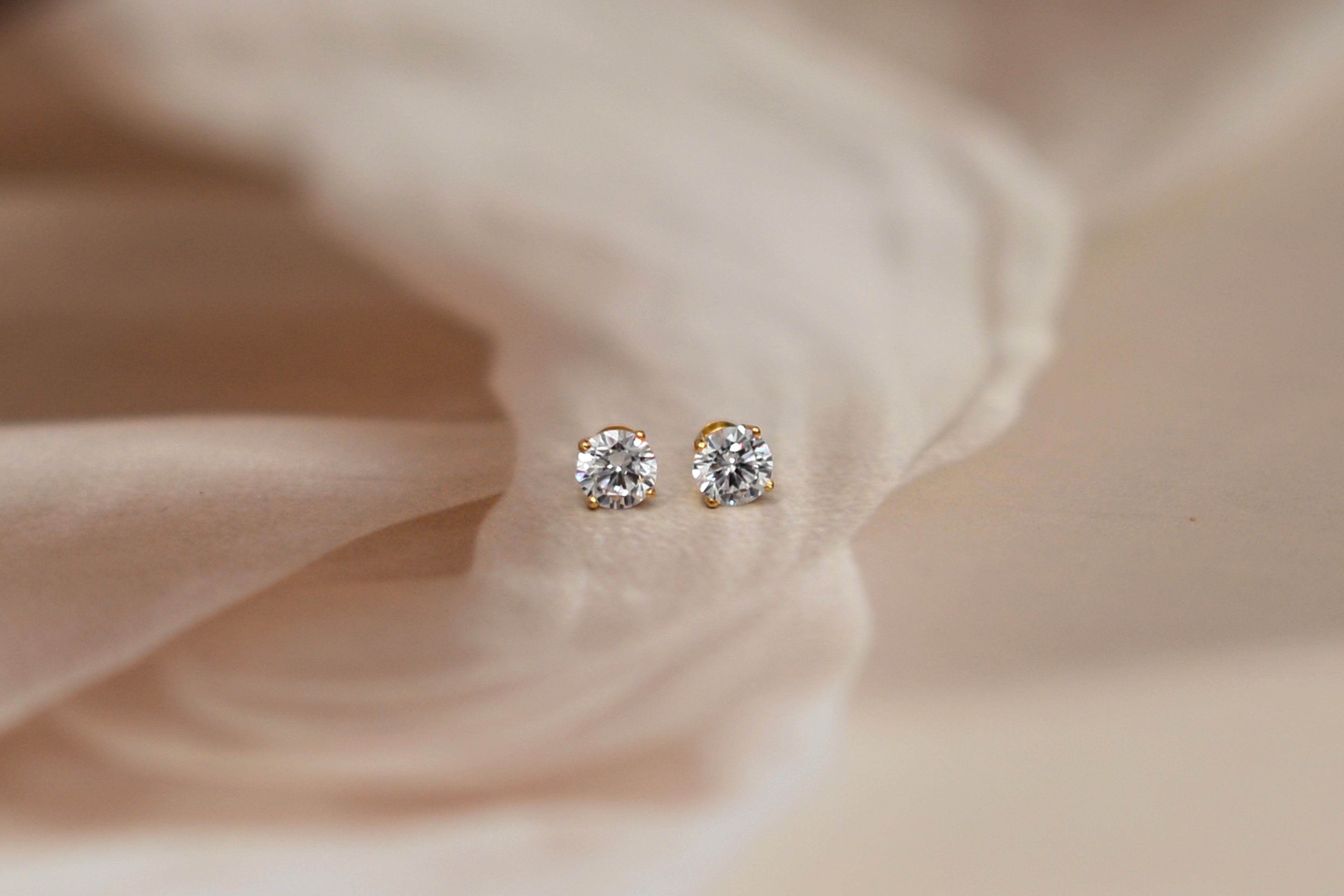 Diamond Stud Earrings