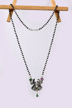925 Sterling Silver Radha Krishna Design Mangalsutra
