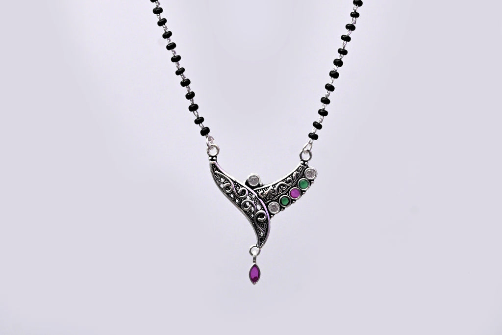 Sterling Silver Designer Mangalsutra