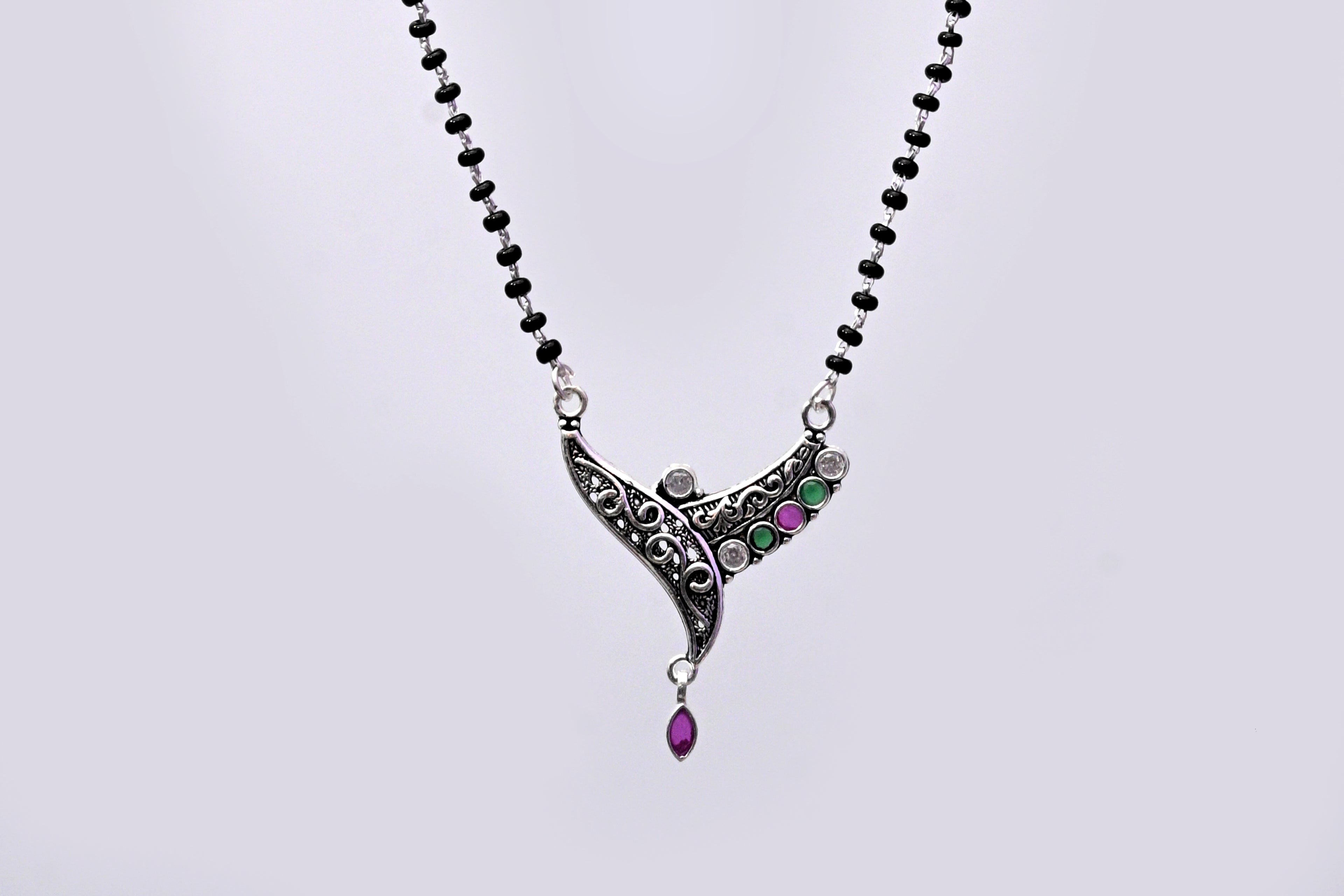 Sterling Silver Designer Mangalsutra