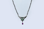 925 Sterling Silver Floral Mangalsutra